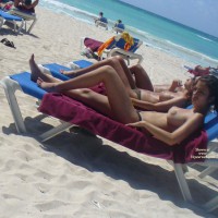 Pic #8 Perky Breasts On The Beach