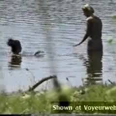 Beach Voyeur:&nbsp;4 Girls At The Lake