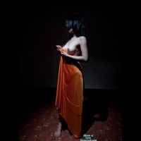 Pic #2 Nude Me FD Mika's Orange Dress