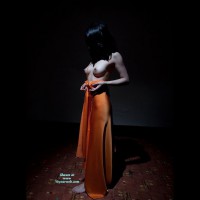 Pic #3 Nude Me FD Mika's Orange Dress