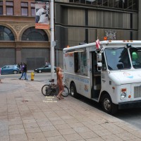 Pic #1 Buying Ice Cream Downtown