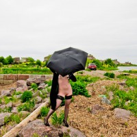 Pic #9 Milena With Umbrella