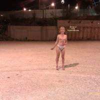 Pic #3 G Strips In The Car Park And Rides Home Naked