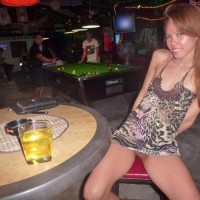 Pic #8 Pantieless Girl:&nbsp;*PU Upskirts In Samui Restaurants - Pantieless Girls