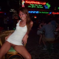 Pic #6 Pantieless Girl:&nbsp;*PU Upskirts In Samui Bars - Part 3 - Pantieless Girls