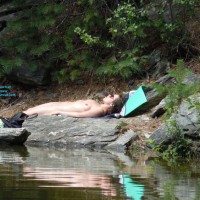 Pic #6 Young Girl Sunbathing - Nature