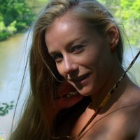 Pic #3 Walk in The Woods - Big Tits, Blonde, Nature, Outdoors, Pussy, Shaved