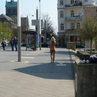 Pic #7 The Last Sunny Days - Blonde, Public Exhibitionist, Public Place, Big Tits, Flashing