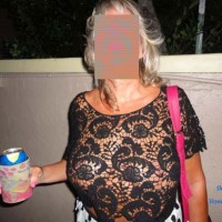 Pic #2 Out and About - Big Tits, Flashing, Public Exhibitionist, Public Place, Wife/wives