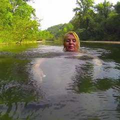 Ole' Swimmin' Hole - Blonde, Mature, Nature