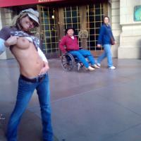 Pic #4 Another Trip to Vegas - Public Exhibitionist, Public Place