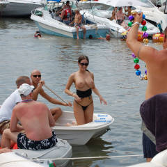 Pic #5 Laura Having Fun On The Lake - Big Tits