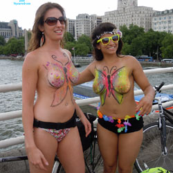 Pic #1 London Naked Bike Ride 2014 Part 2