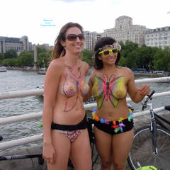 Pic #2 London Naked Bike Ride 2014 Part 2