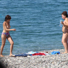 Pic #1 On The Beach In Abkhazia - Beach