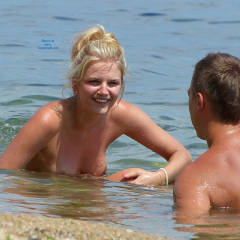 Pic #2 Cute Blonde - Beach, Big Tits, Blonde