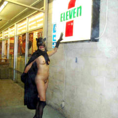 Pic #2 Catwoman On The Prowl - Costume, Public Exhibitionist, Public Place