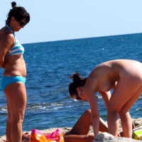 Pic #3 Real Mom And  1 - Beach, Bikini Voyeur