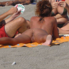 Pic #7 On The Beach - Beach, Big Tits