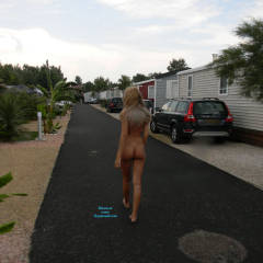 Pic #3 Nude On The Streets - Blonde, Firm Ass, Public Exhibitionist, Public Place