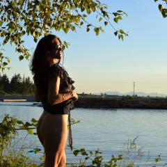 Pic #1 Down By The River - Brunette