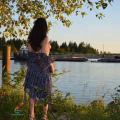 Pic #4 Down By The River - Brunette