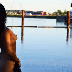 Pic #8 Down By The River - Brunette