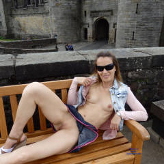 Pic #6 Stirling Castle In Scotland - Flashing, Public Exhibitionist, Public Place, Shaved