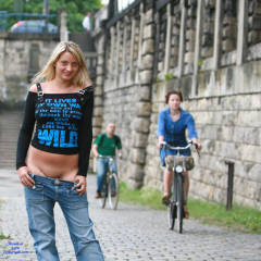 Pic #5 Next Photo Session With Kamila - Pussy, Public Place, Public Exhibitionist, Flashing, Blonde, Big Tits, Shaved, Young Woman