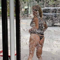 Flashing At The Bus Stop - Flashing, Public Exhibitionist, Public Place