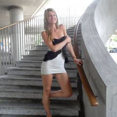 Pic #1 Oops... I Forgot The Slip - Gf, Public Exhibitionist, Public Place