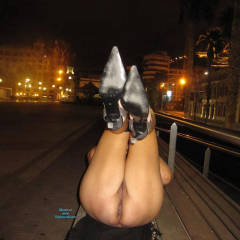 Pic #4 Erika Tiene Pis - Big Tits, Flashing, High Heels Amateurs, Public Exhibitionist, Public Place