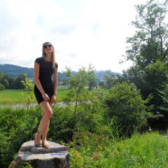 Pic #2 In The Tuscan Countryside - Blonde, Gf, Public Exhibitionist, Public Place