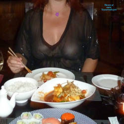 Pic #9 Bars And Restaurants - Flashing, Pantieless Girls, Public Exhibitionist, Public Place, Shaved