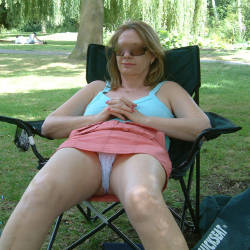 Pic #1 Outdoor Fun 2 - Big Tits, Public Exhibitionist, Public Place, Shaved