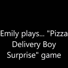 Pizza Delivery Boy Surprise Game - Brunette, Bush Or Hairy