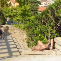 Pic #2 Theatre Park - Brunette, Public Exhibitionist, Public Place