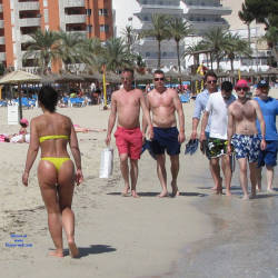 Pic #6 Mallorca Thongs - Beach Voyeur