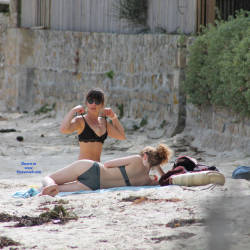 Pic #2 Topless Girls - Beach Voyeur