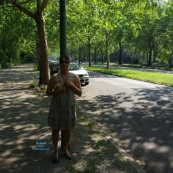 Pic #5 Relaxing At Park - Big Tits, Flashing, Public Exhibitionist, Public Place