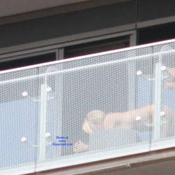 Pic #5 Sex On The Balcony - Big Tits, Voyeur