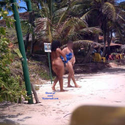 Pic #3 Tambaba Beach, Brazil - Brunette, Big Ass