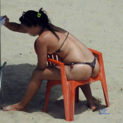 Pic #2 Janga Beach, Paulista City - Beach Voyeur, Bikini Voyeur, Brunette