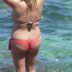 Pic #10 Big And Less Big Bottoms In Southern Italy - Beach Voyeur, Bikini Voyeur