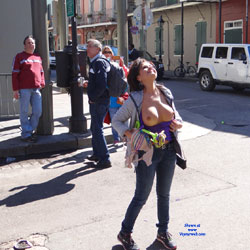 Madri Gras Part 3 - Big Tits, Flashing, Public Exhibitionist, Public Place