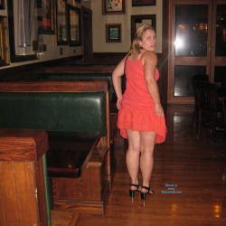 Pic #6 Naughty Jenny - High Heels Amateurs, Public Exhibitionist, Public Place