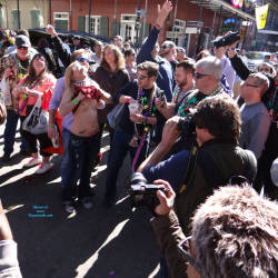 Pic #2 Mardi Gras 4 - Flashing, Public Exhibitionist, Public Place