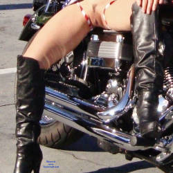 Pic #7 My Modified Old Fashioned One-Piece - Public Exhibitionist, High Heels Amateurs, Flashing, Public Place