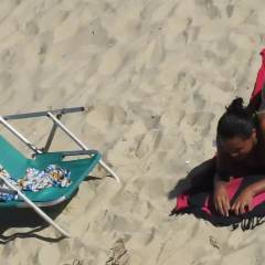 Micro Bikini, Recife City, Brazil - Beach Voyeur, Bikini Voyeur, Brunette