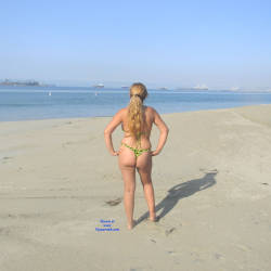 Pic #3 Nina Latina On The Beach - Beach, Big Tits